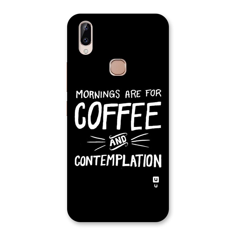 Coffee And Contemplation Back Case for Vivo Y83 Pro
