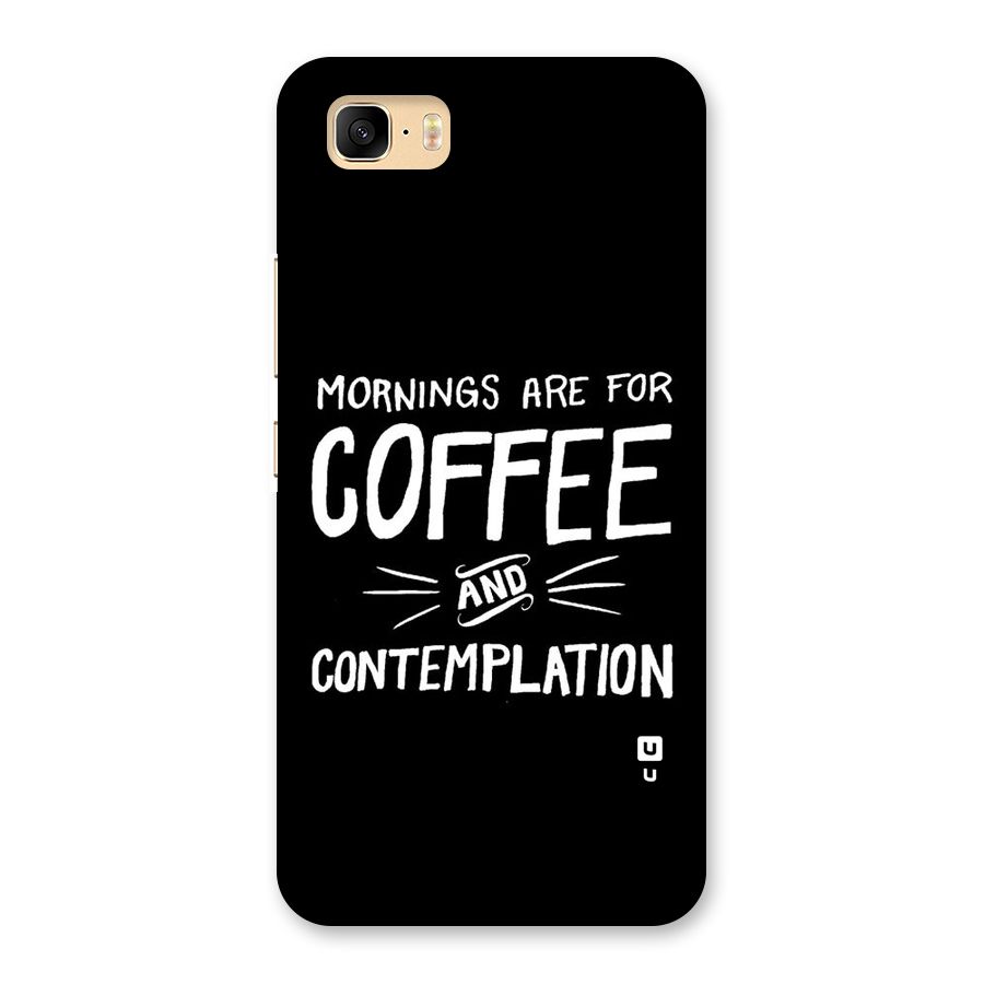 Coffee And Contemplation Back Case for Zenfone 3s Max