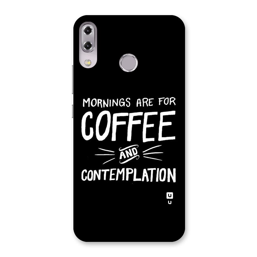 Coffee And Contemplation Back Case for Zenfone 5Z