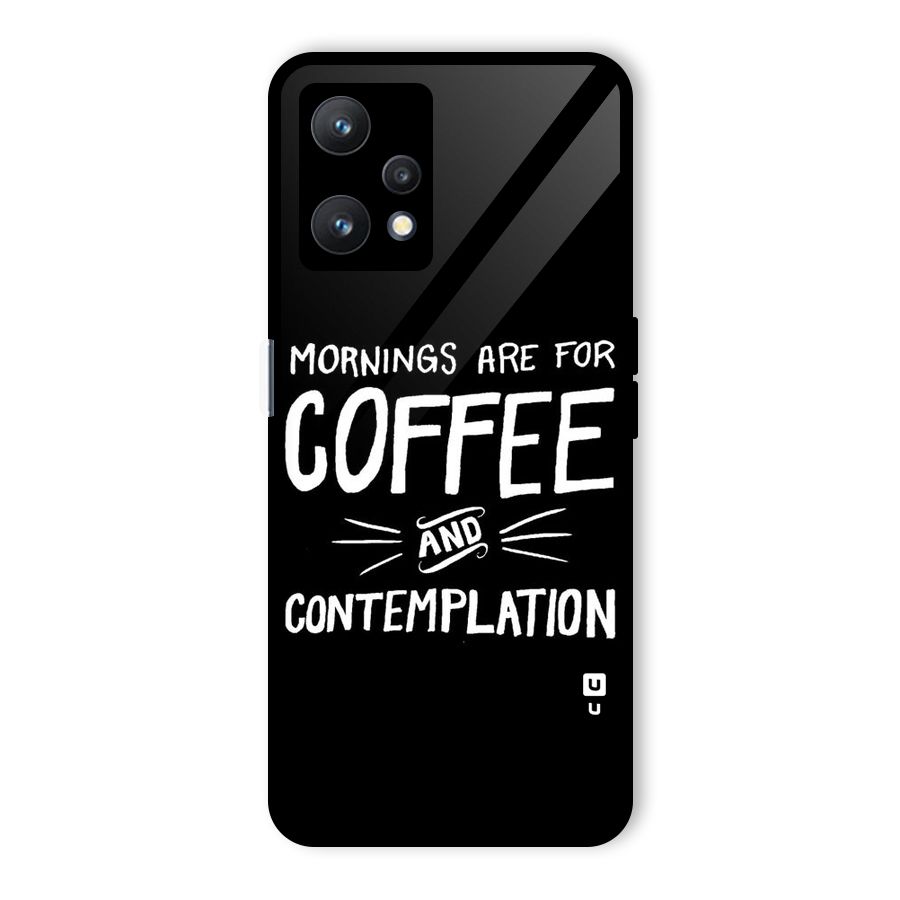 Coffee And Contemplation Glass Back Case for Realme 9 Pro 5G