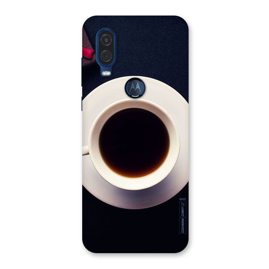 Coffee And Cookies Back Case for Motorola One Vision