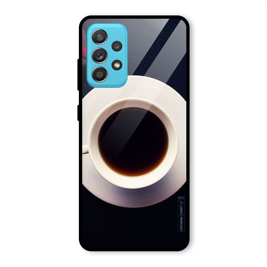 Coffee And Cookies Glass Back Case for Galaxy A52