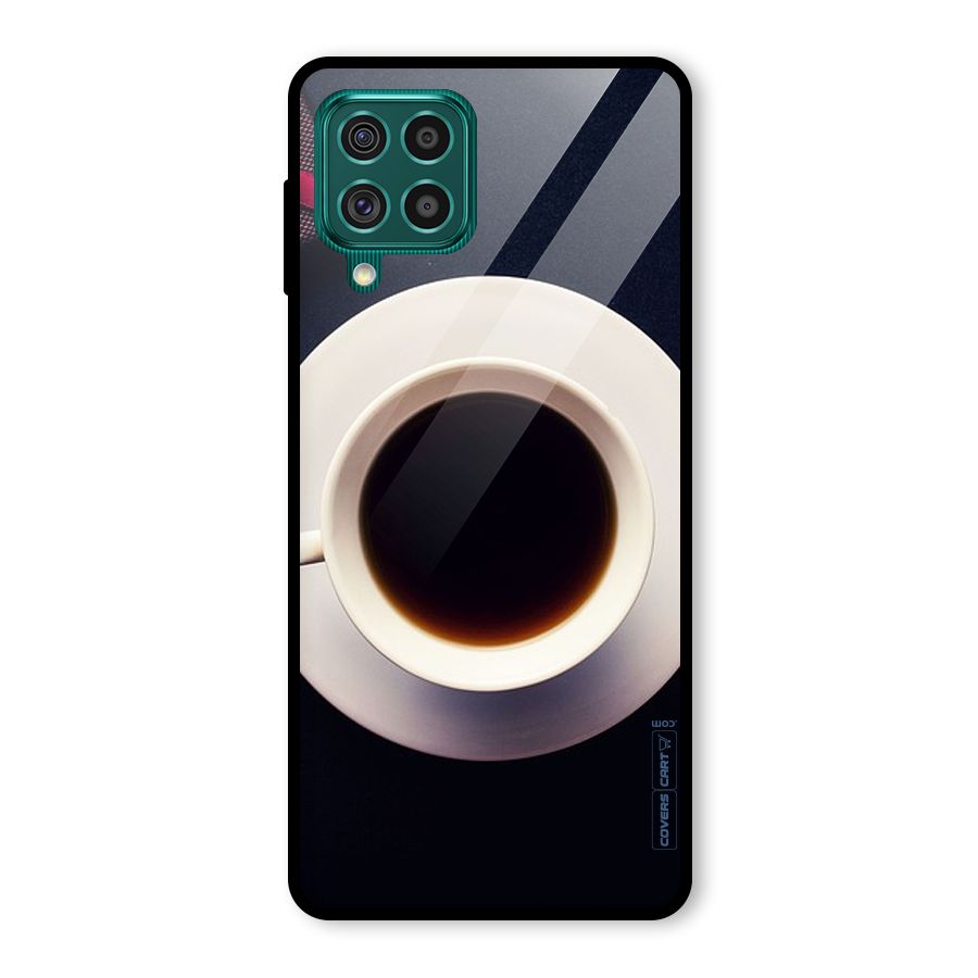 Coffee And Cookies Glass Back Case for Galaxy F62