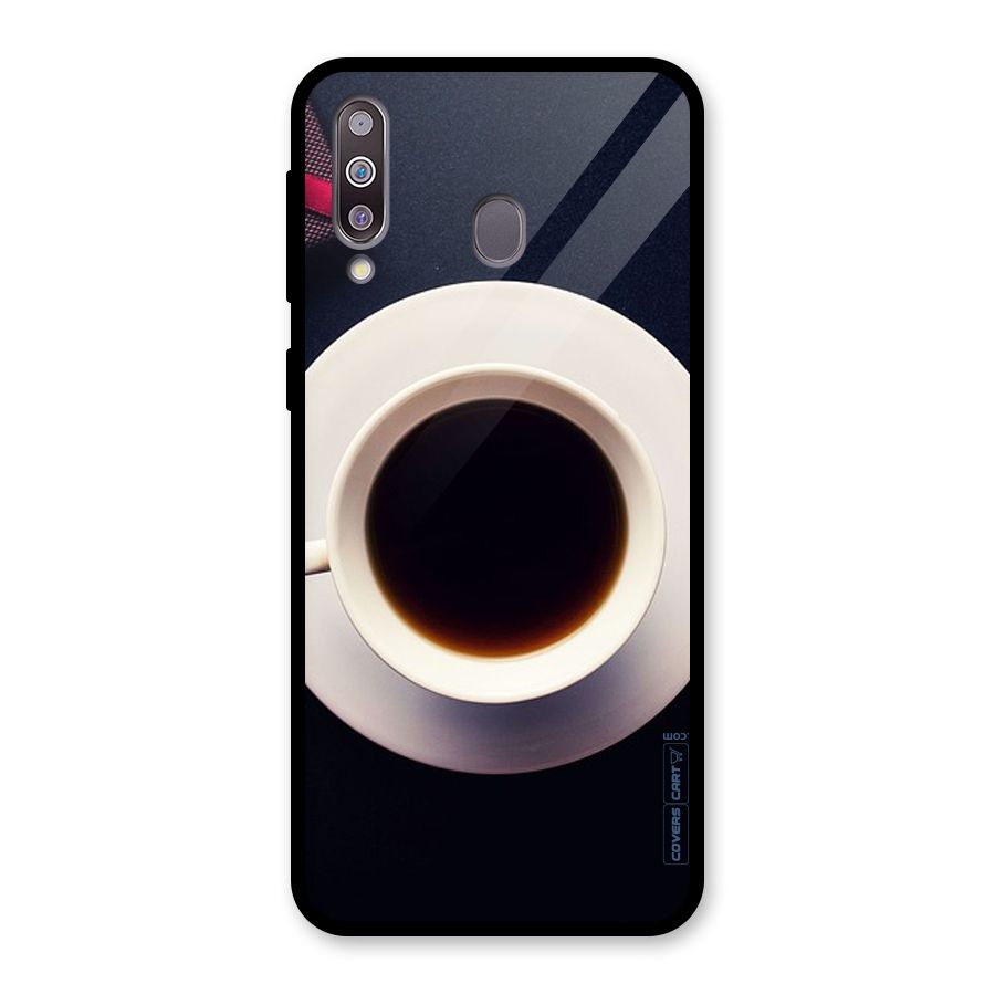 Coffee And Cookies Glass Back Case for Galaxy M30