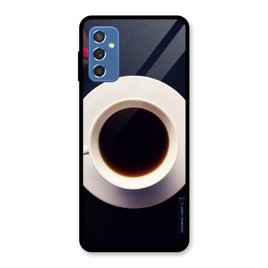 Coffee And Cookies Glass Back Case for Galaxy M52 5G