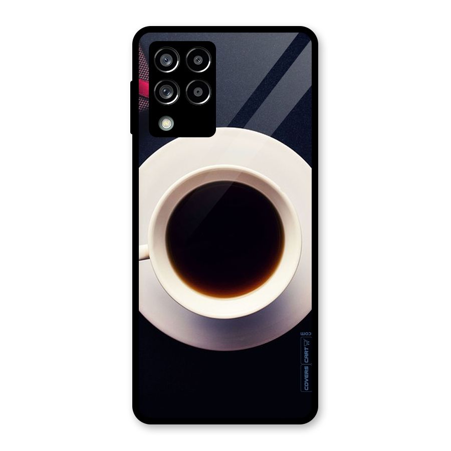 Coffee And Cookies Glass Back Case for Galaxy M53 5G