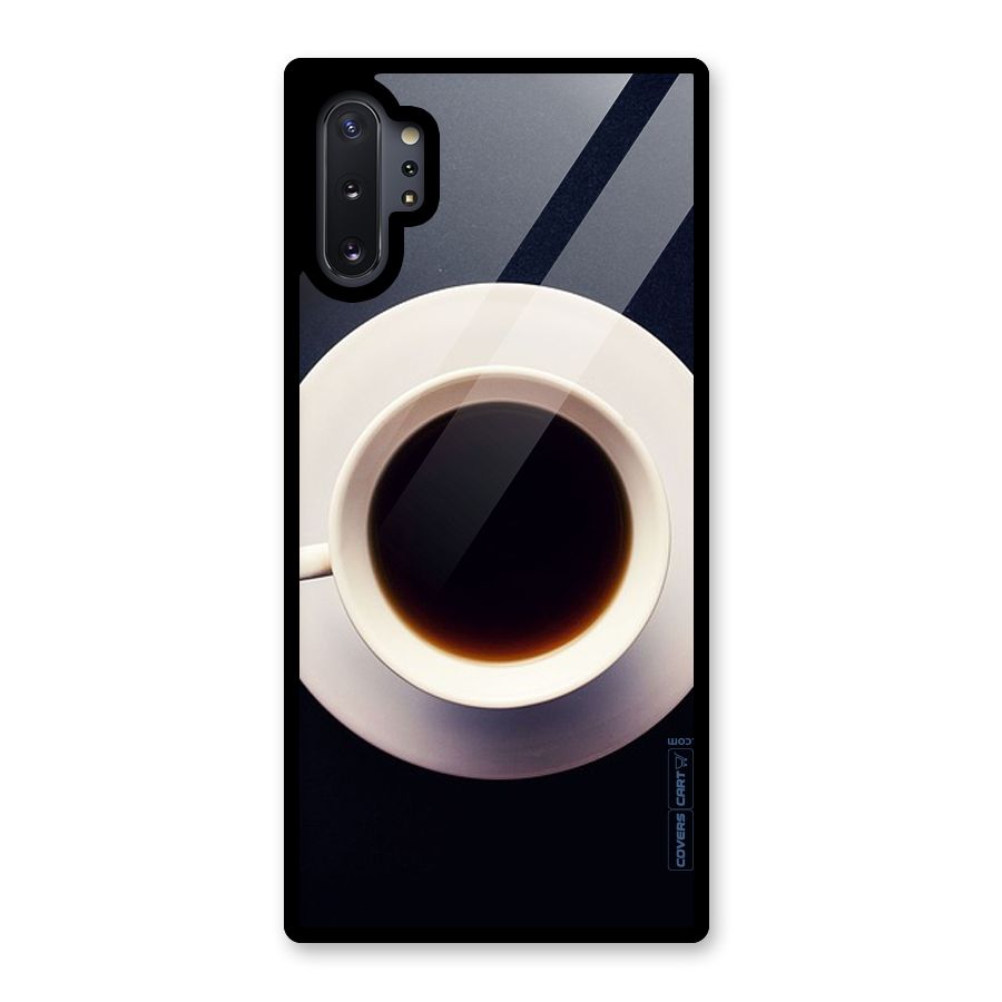 Coffee And Cookies Glass Back Case for Galaxy Note 10 Plus