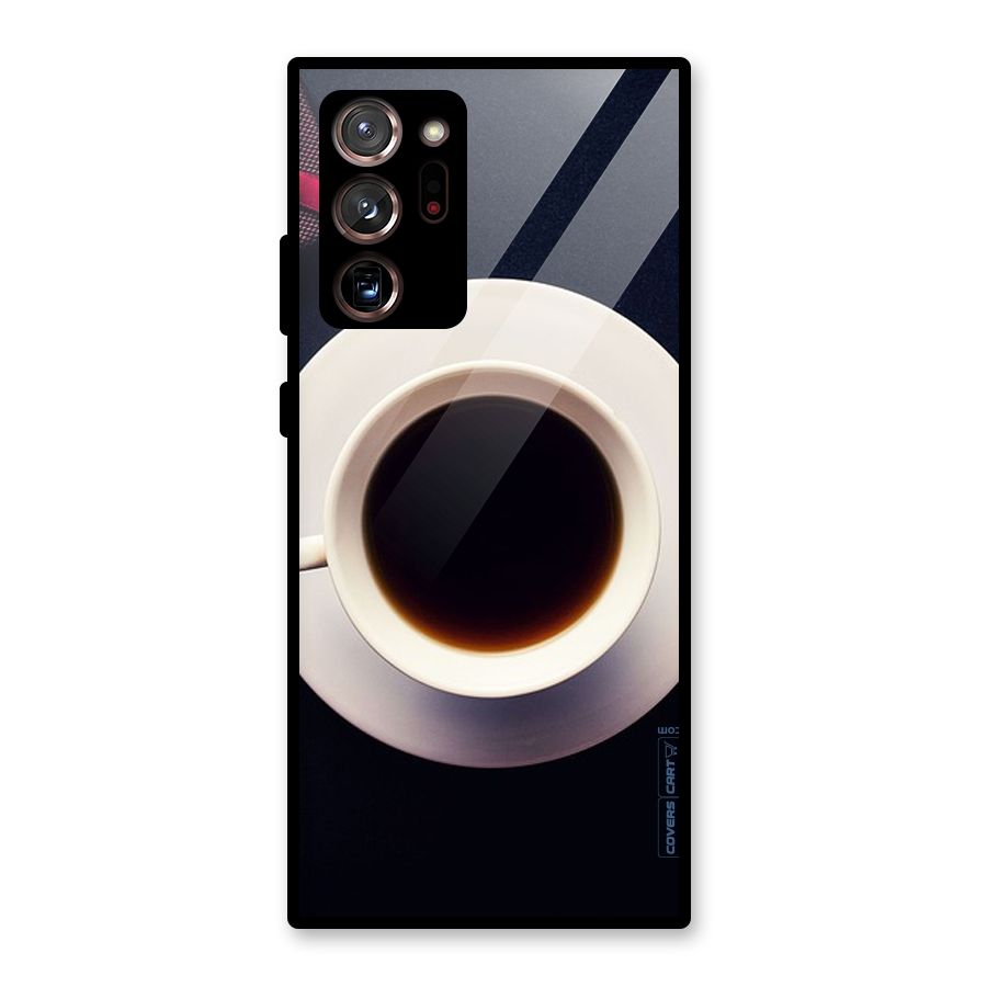 Coffee And Cookies Glass Back Case for Galaxy Note 20 Ultra