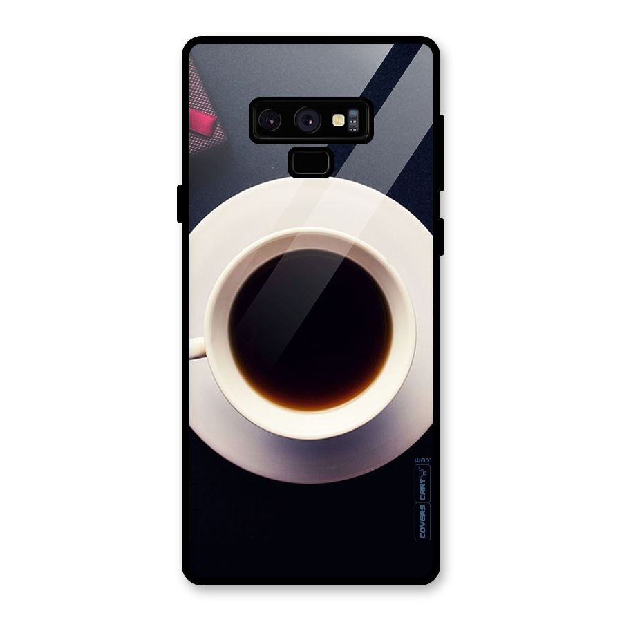 Coffee And Cookies Glass Back Case for Galaxy Note 9