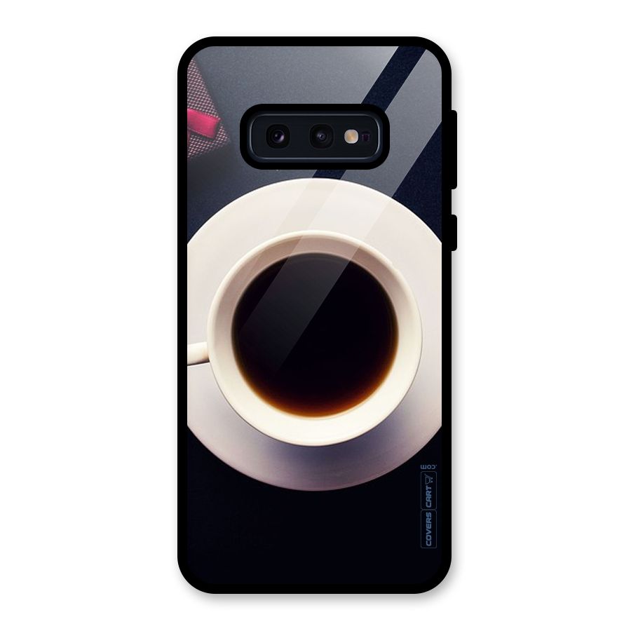Coffee And Cookies Glass Back Case for Galaxy S10e