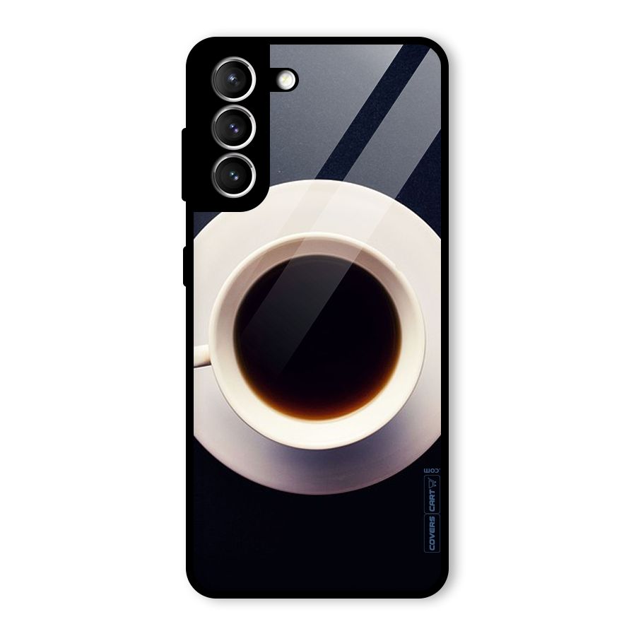 Coffee And Cookies Glass Back Case for Galaxy S21 5G