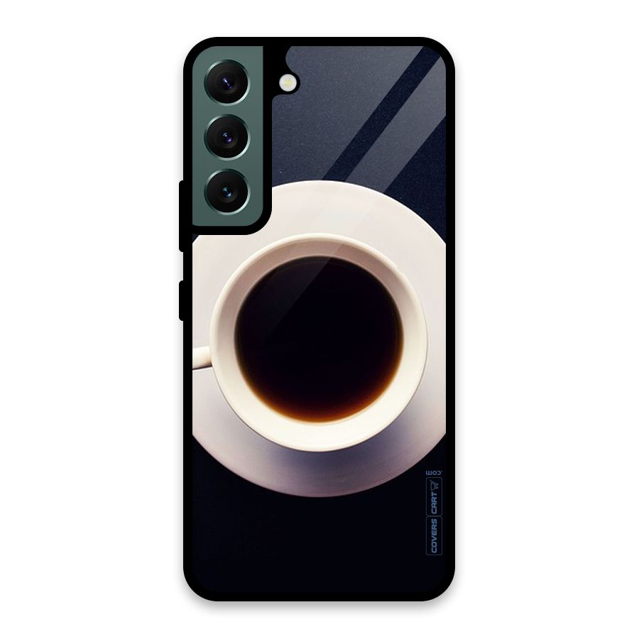 Coffee And Cookies Glass Back Case for Galaxy S22 5G