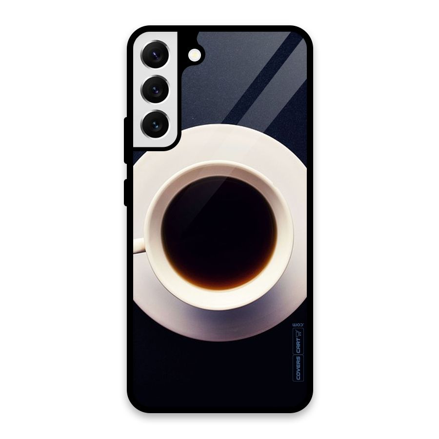 Coffee And Cookies Glass Back Case for Galaxy S22 Plus 5G