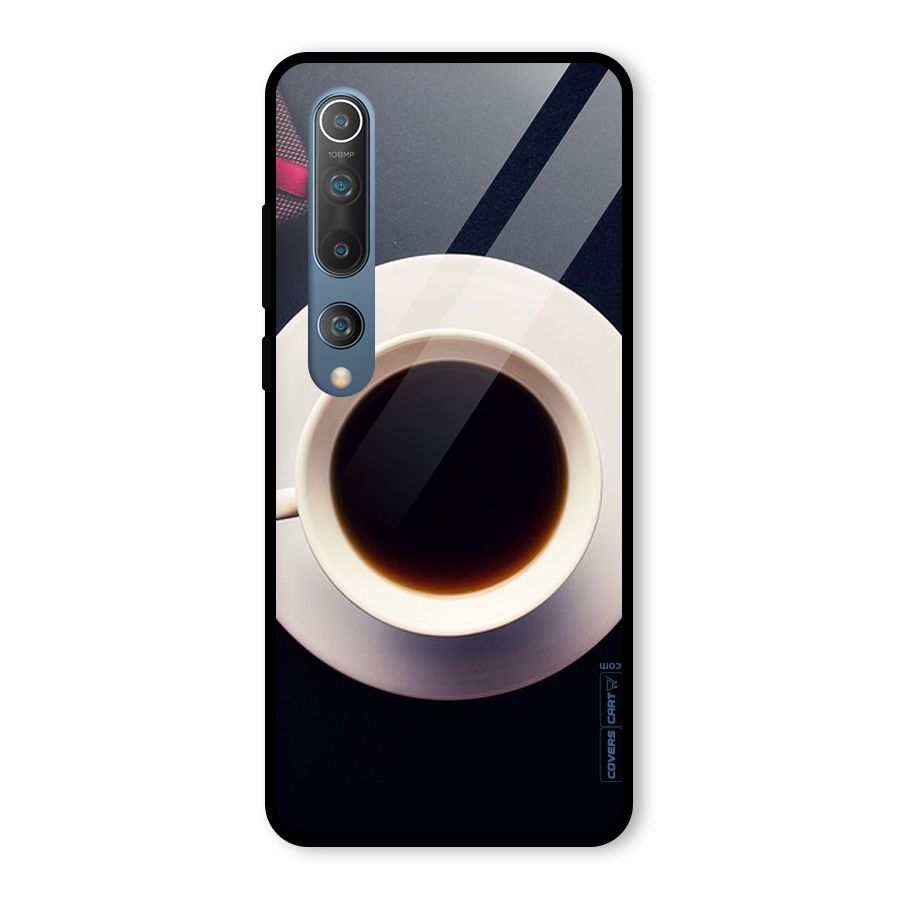 Coffee And Cookies Glass Back Case for Mi 10