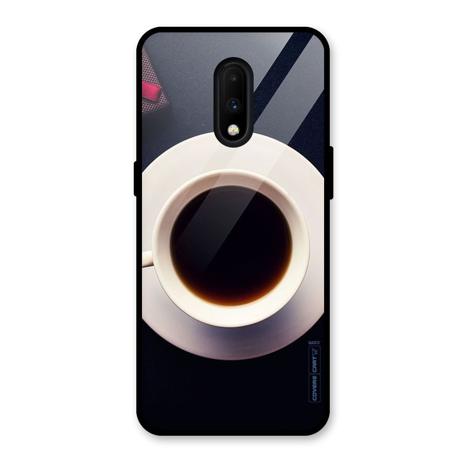 Coffee And Cookies Glass Back Case for OnePlus 7