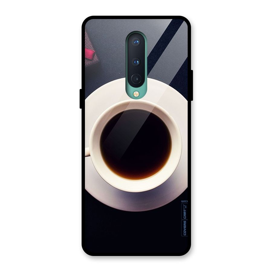 Coffee And Cookies Glass Back Case for OnePlus 8
