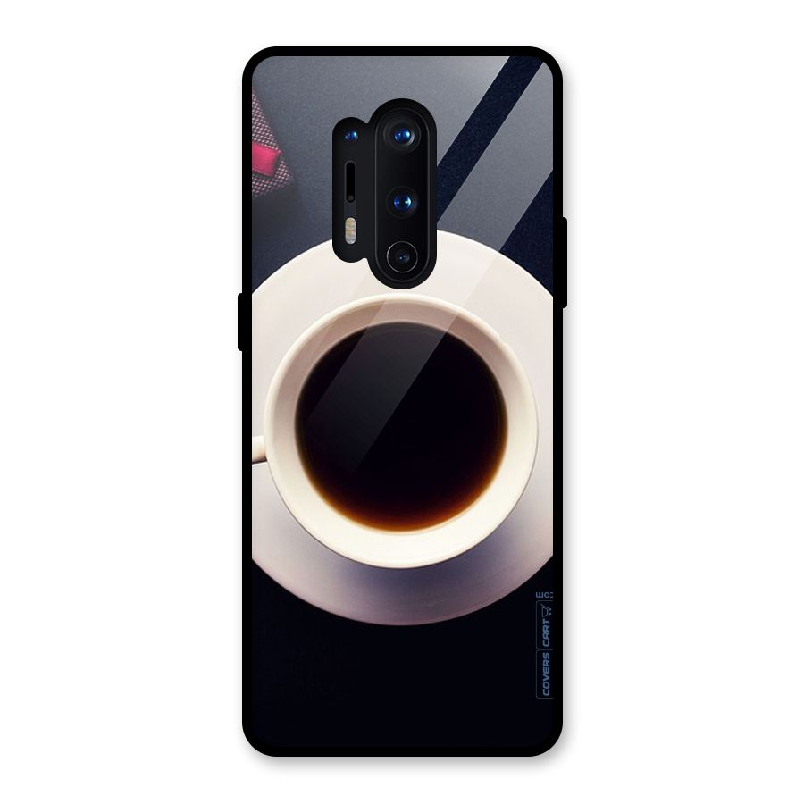 Coffee And Cookies Glass Back Case for OnePlus 8 Pro