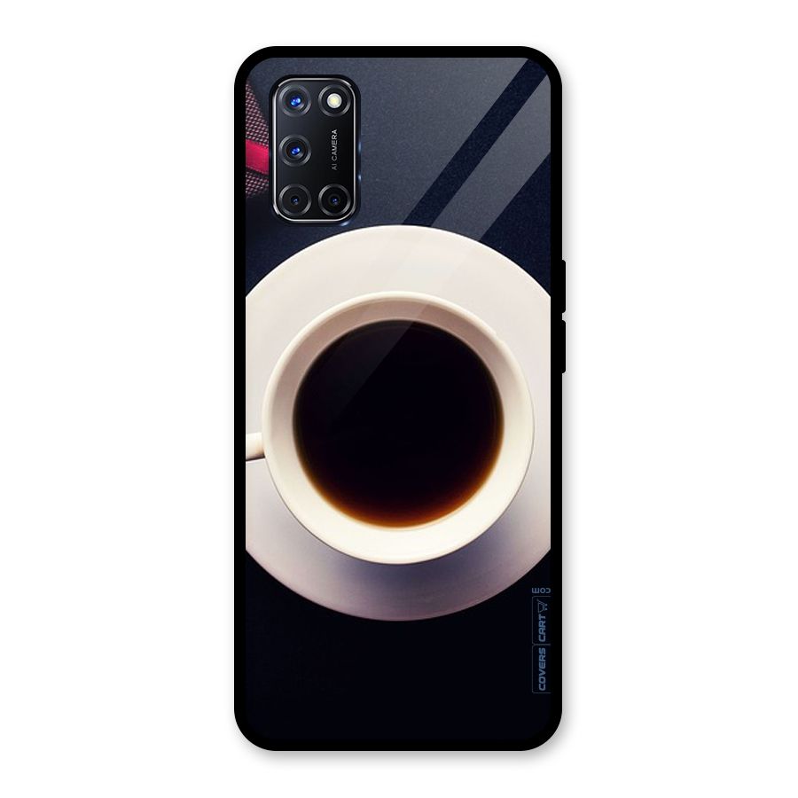 Coffee And Cookies Glass Back Case for Oppo A52