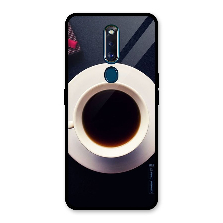 Coffee And Cookies Glass Back Case for Oppo F11 Pro