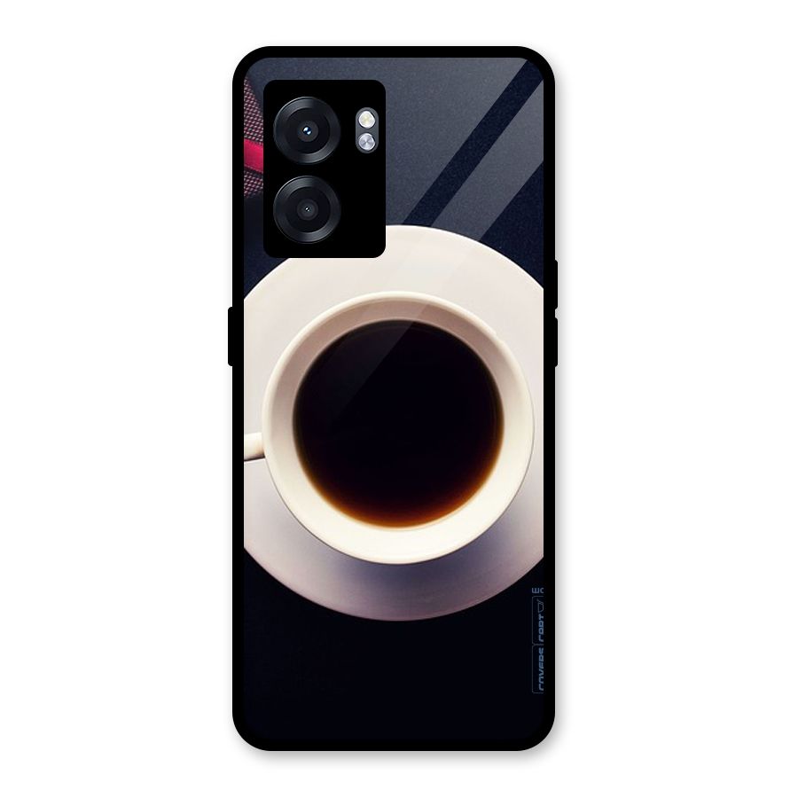 Coffee And Cookies Glass Back Case for Oppo K10 (5G)