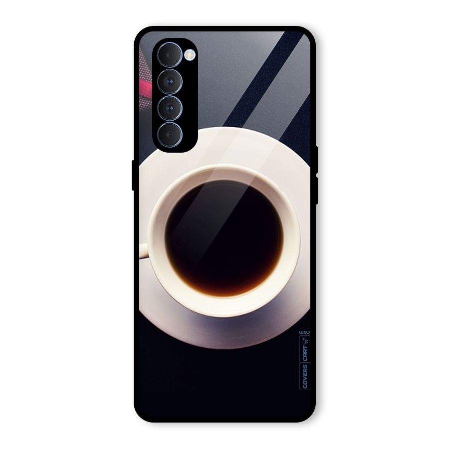 Coffee And Cookies Glass Back Case for Oppo Reno4 Pro