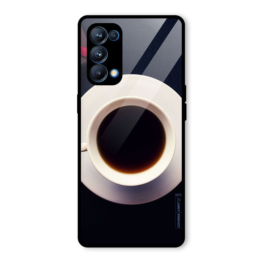 Coffee And Cookies Glass Back Case for Oppo Reno5 Pro 5G