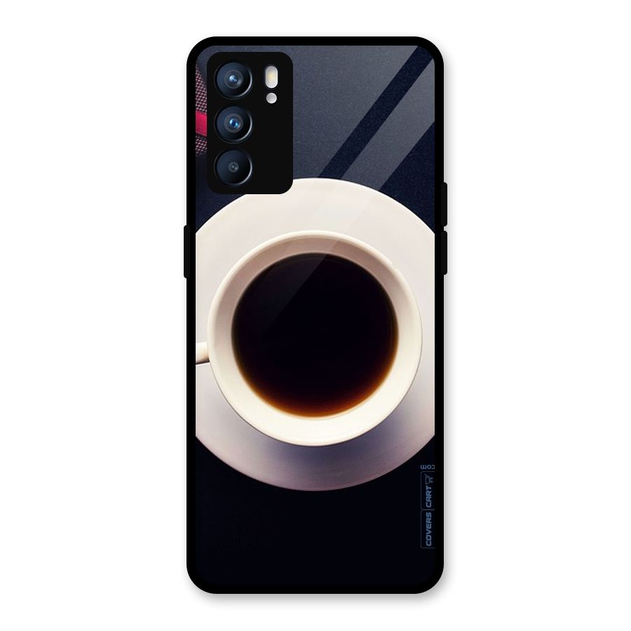 Coffee And Cookies Glass Back Case for Oppo Reno6 5G