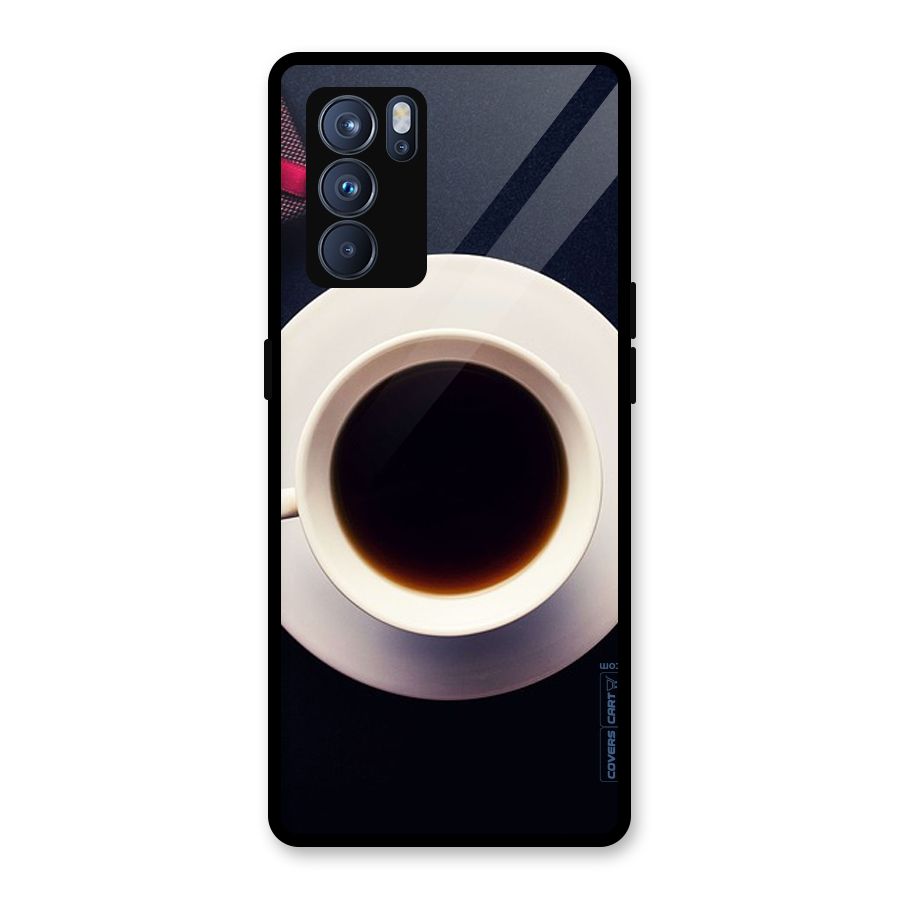Coffee And Cookies Glass Back Case for Oppo Reno6 Pro 5G