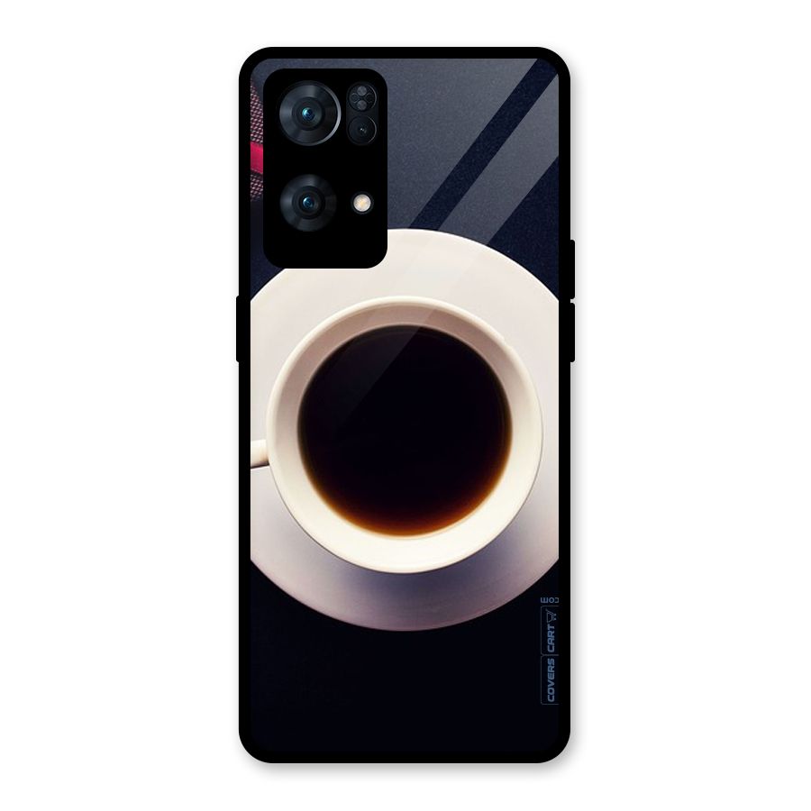 Coffee And Cookies Glass Back Case for Oppo Reno7 Pro 5G