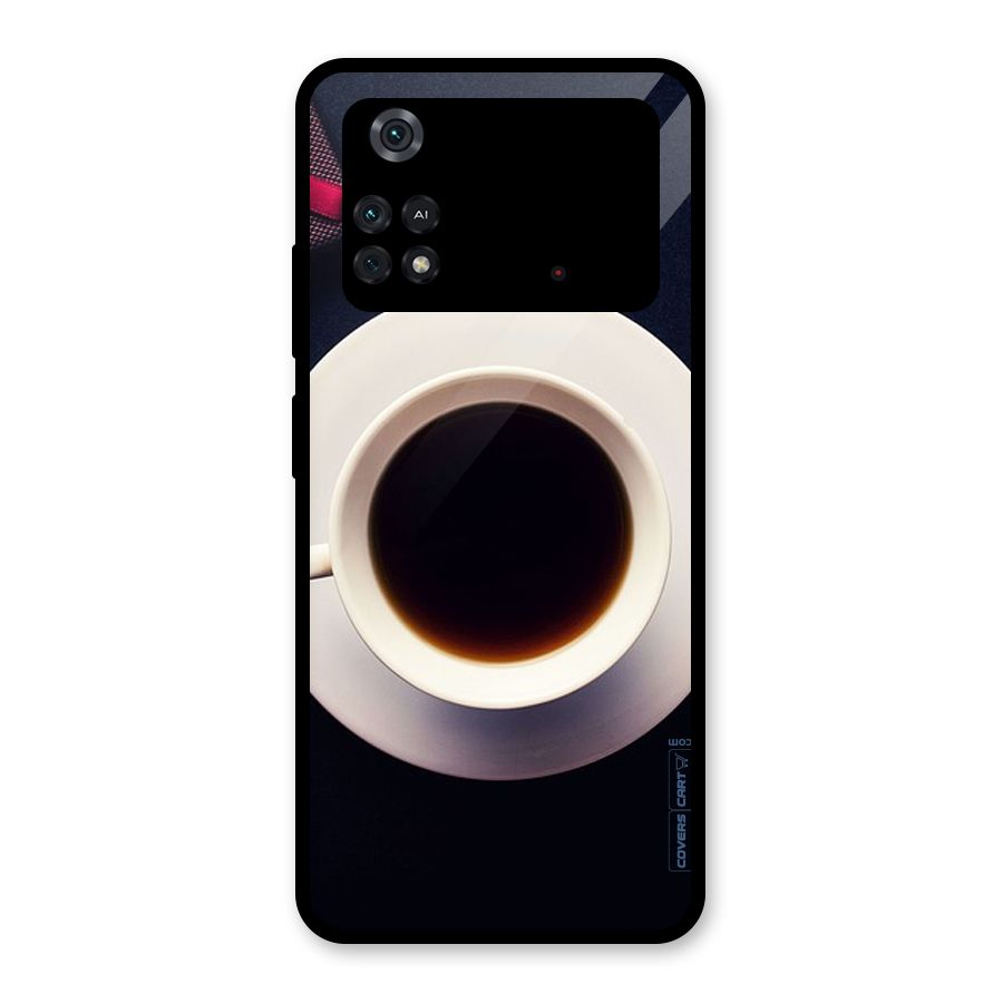 Coffee And Cookies Glass Back Case for Poco M4 Pro 4G