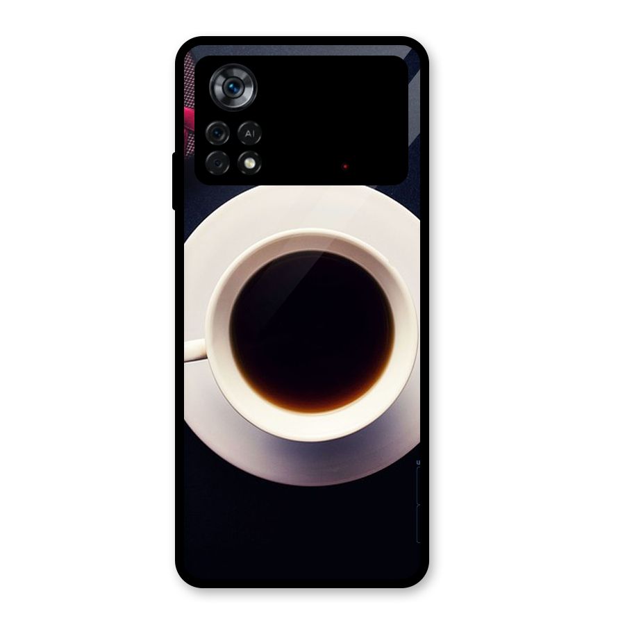 Coffee And Cookies Glass Back Case for Poco X4 Pro 5G