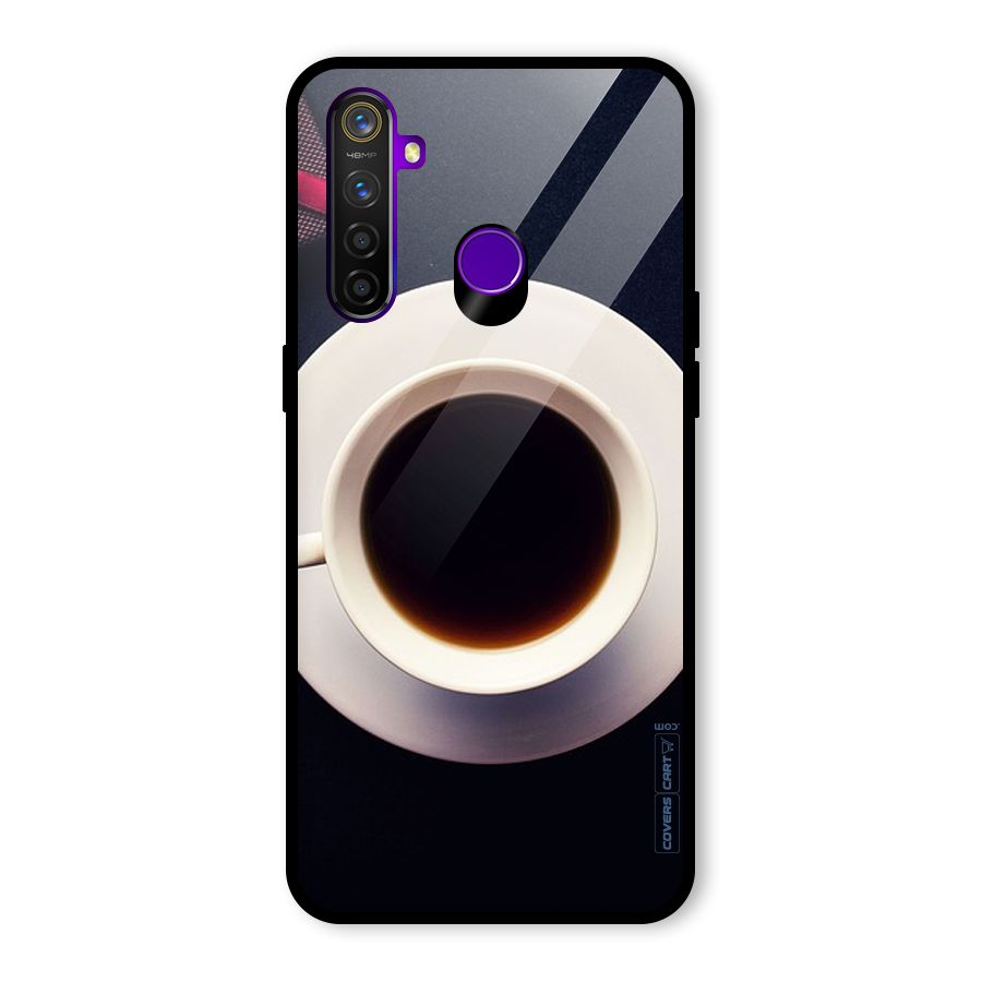 Coffee And Cookies Glass Back Case for Realme 5 Pro