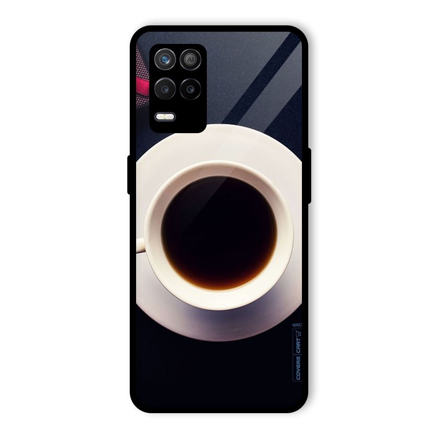 Coffee And Cookies Glass Back Case for Realme 9 5G