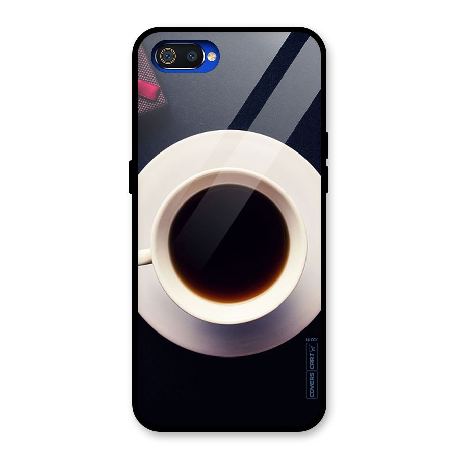 Coffee And Cookies Glass Back Case for Realme C2