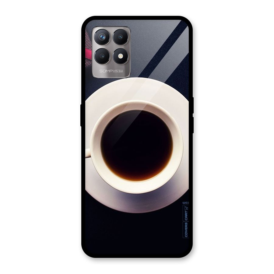 Coffee And Cookies Glass Back Case for Realme Narzo 50