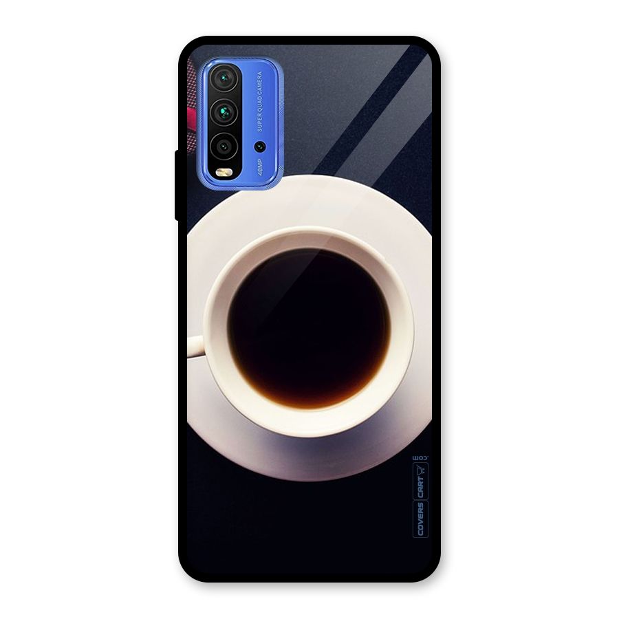 Coffee And Cookies Glass Back Case for Redmi 9 Power