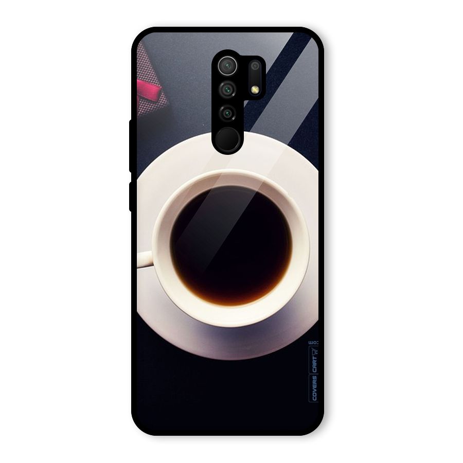 Coffee And Cookies Glass Back Case for Redmi 9 Prime