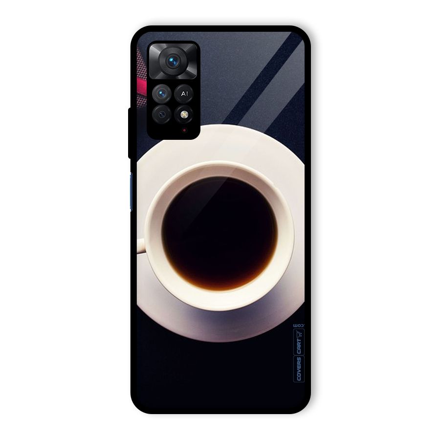 Coffee And Cookies Glass Back Case for Redmi Note 11 Pro