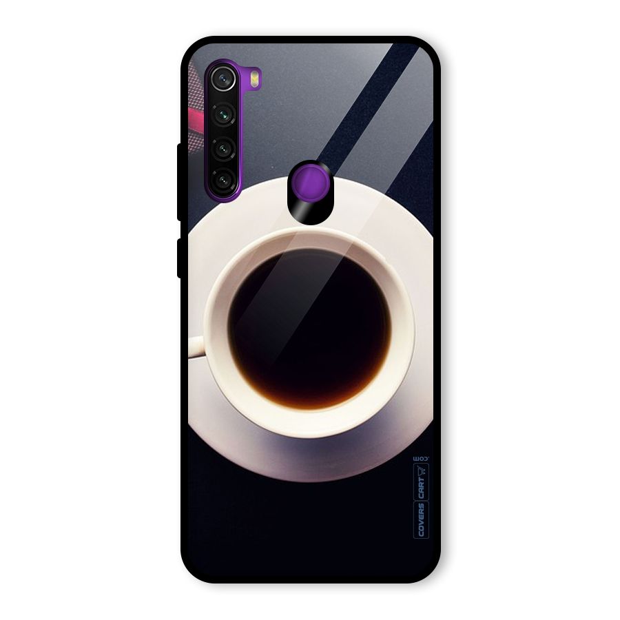 Coffee And Cookies Glass Back Case for Redmi Note 8