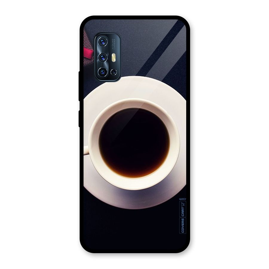 Coffee And Cookies Glass Back Case for Vivo V17