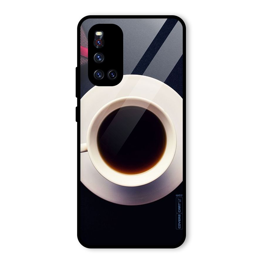 Coffee And Cookies Glass Back Case for Vivo V19