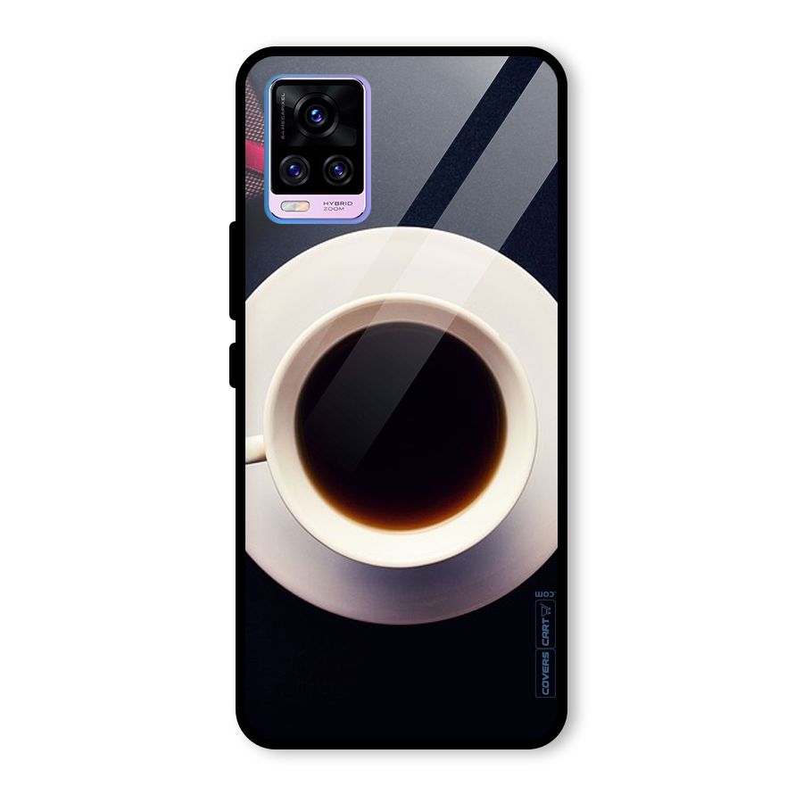 Coffee And Cookies Glass Back Case for Vivo V20 Pro