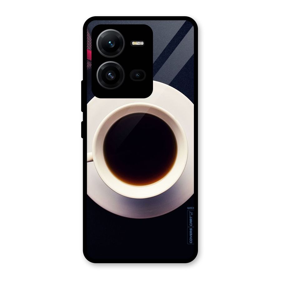 Coffee And Cookies Glass Back Case for Vivo V25