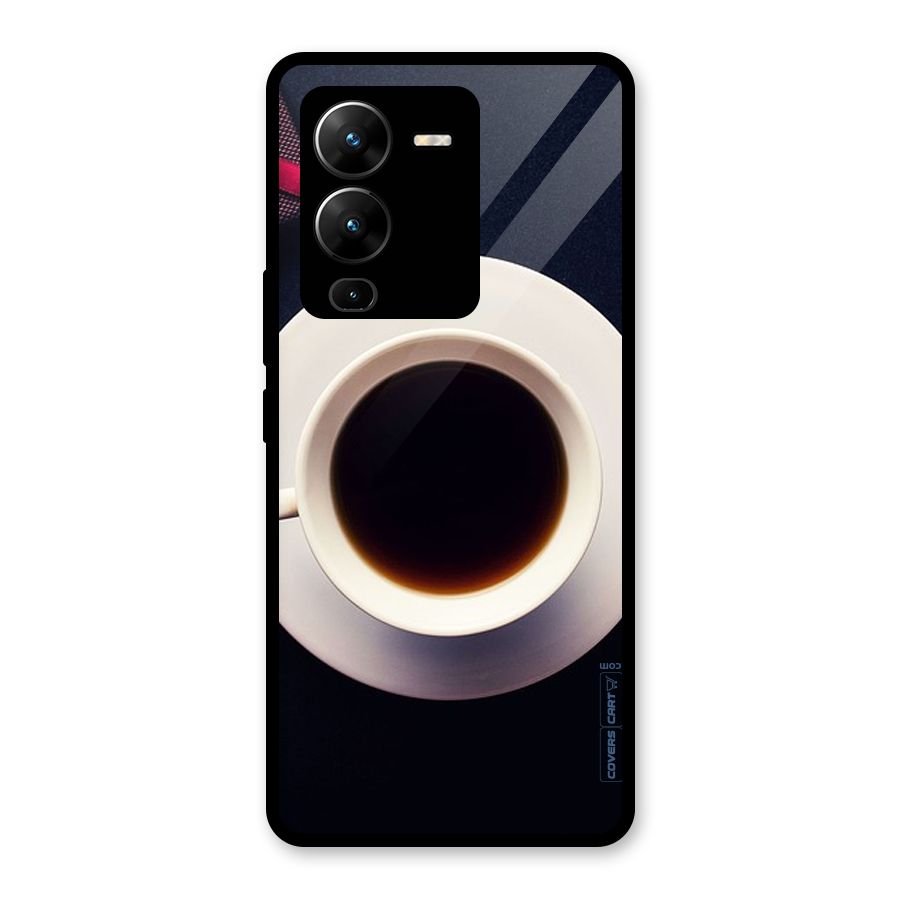 Coffee And Cookies Glass Back Case for Vivo V25 Pro