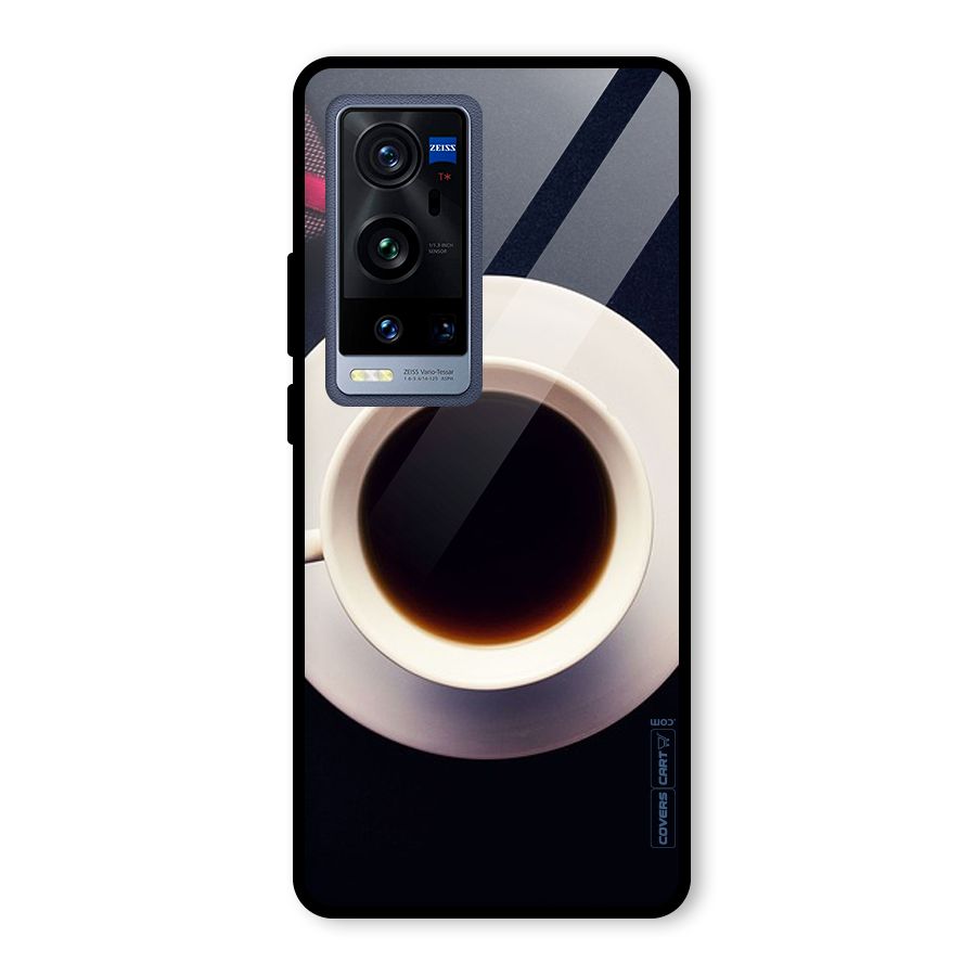 Coffee And Cookies Glass Back Case for Vivo X60 Pro Plus