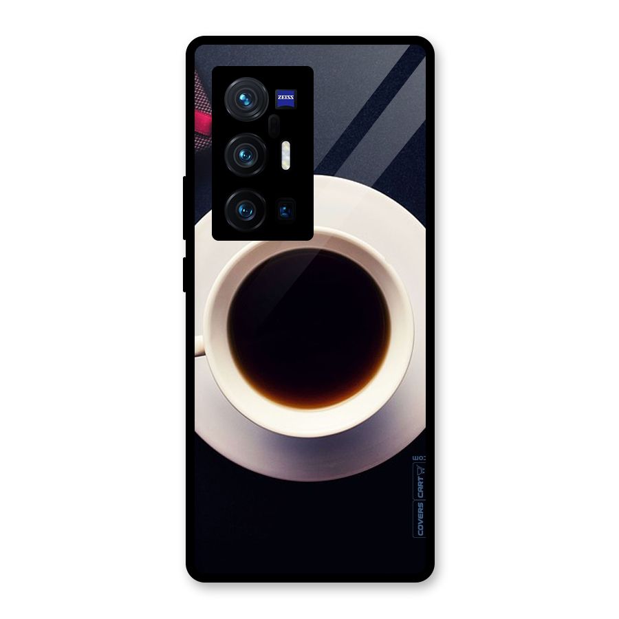 Coffee And Cookies Glass Back Case for Vivo X70 Pro Plus