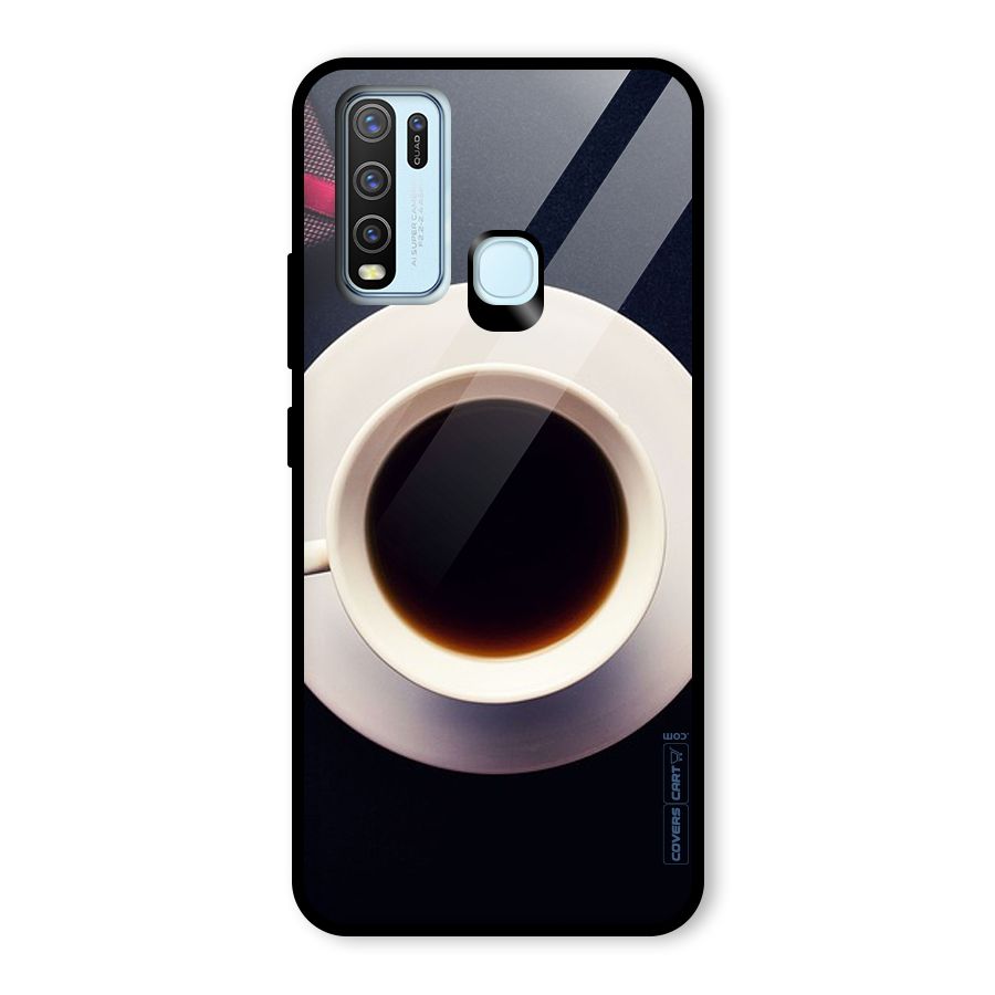 Coffee And Cookies Glass Back Case for Vivo Y30