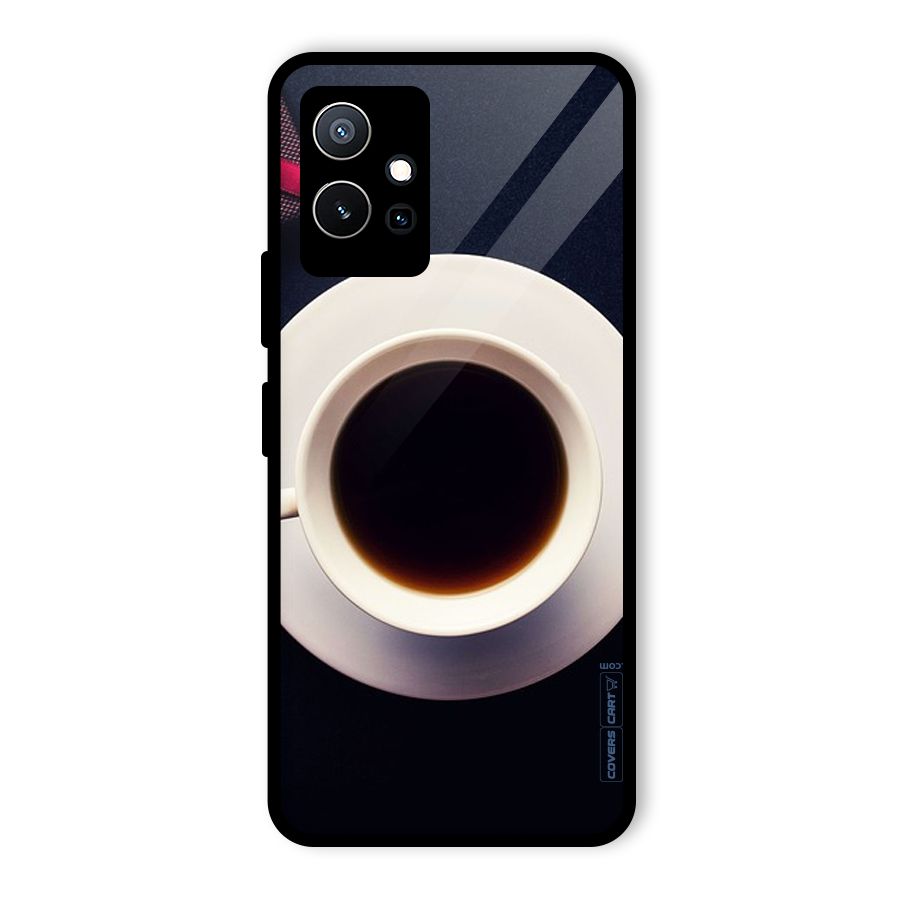 Coffee And Cookies Glass Back Case for Vivo Y75 5G