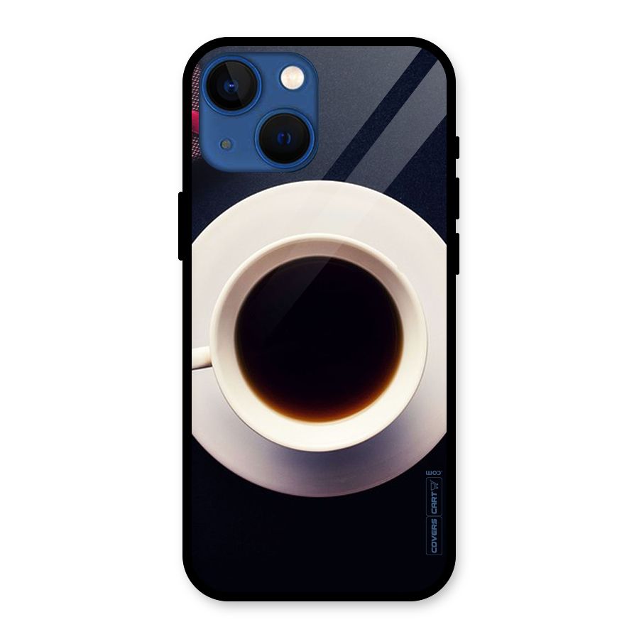 Coffee And Cookies Glass Back Case for iPhone 13 Mini