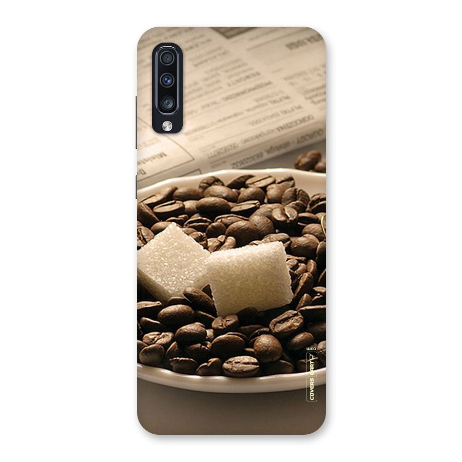 Coffee And Sugar Cubes Back Case for Galaxy A70